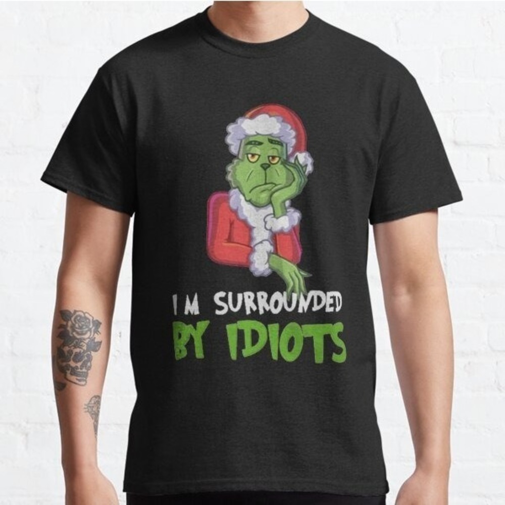 I_M Surrounded By Idiots Christmas Classic T-Shirt 1